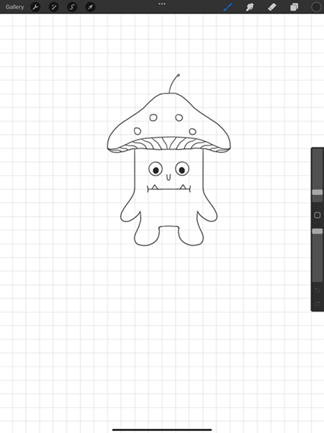 Character sketch — monster 1