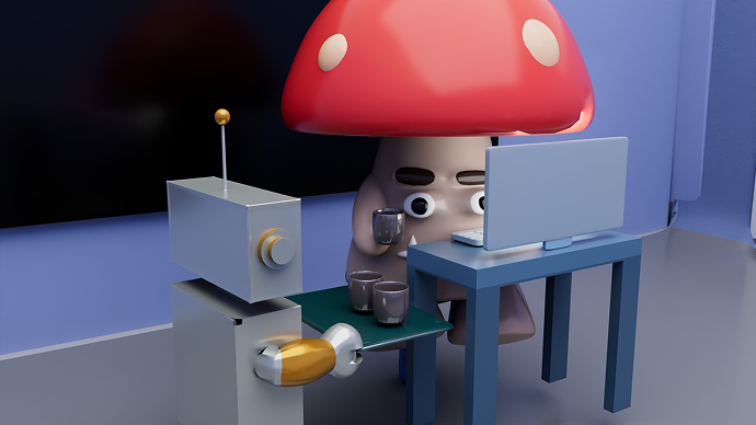 Lab environment — close shot